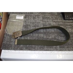 Boy Scout Official Green Official Uniform Belt + Buckle S/M 32" BSA